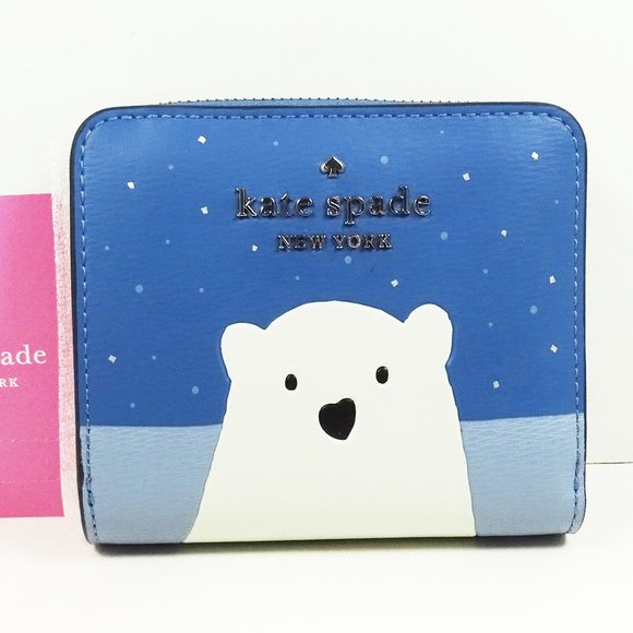 kate spade Bags Kate Spade Arctic Friends Small Leather Wallet